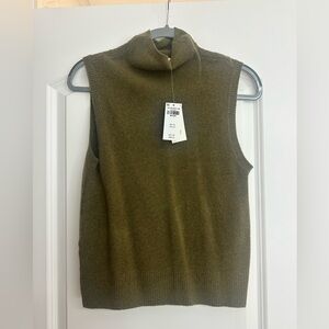 Abercrombie & Fitch Olive Green Tank Top